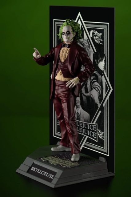 It's SHOWTIME! Summon the Chaos with the NEW McFarlane Toys Beetlejuice Posed Figure!